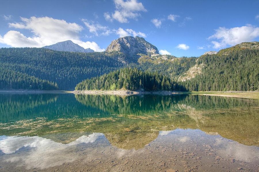 The Black Lake in Montenegro