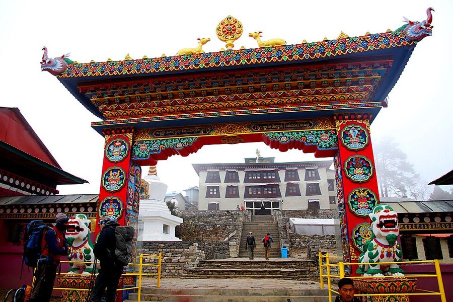 View near Tengboche