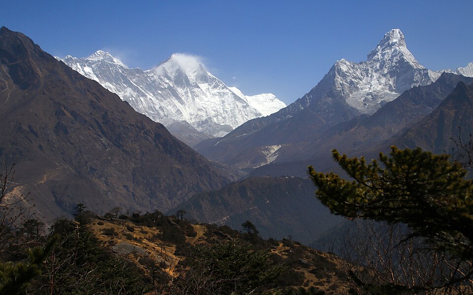 View near Namche Bazaar
