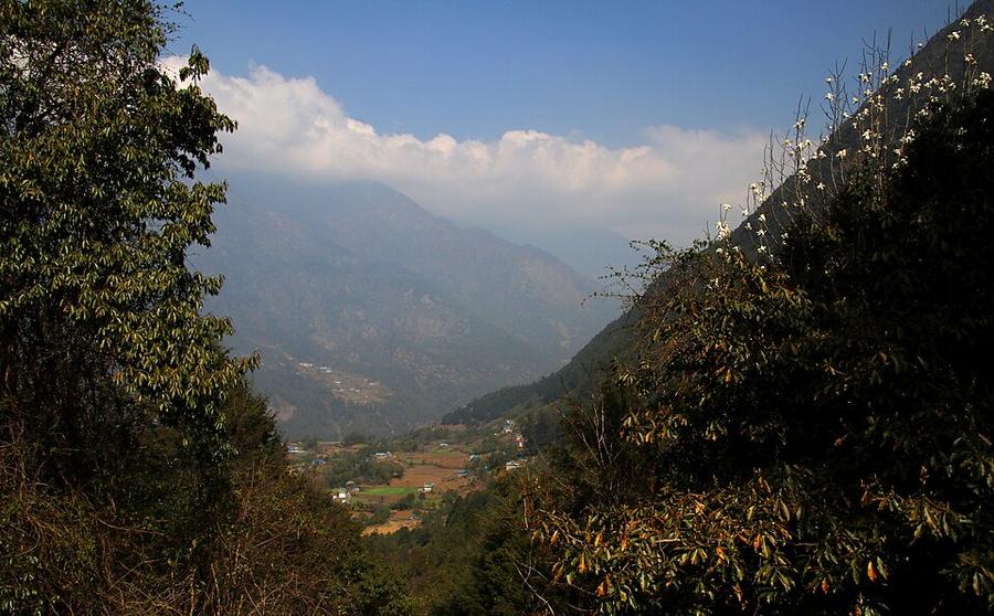 View near Phakding