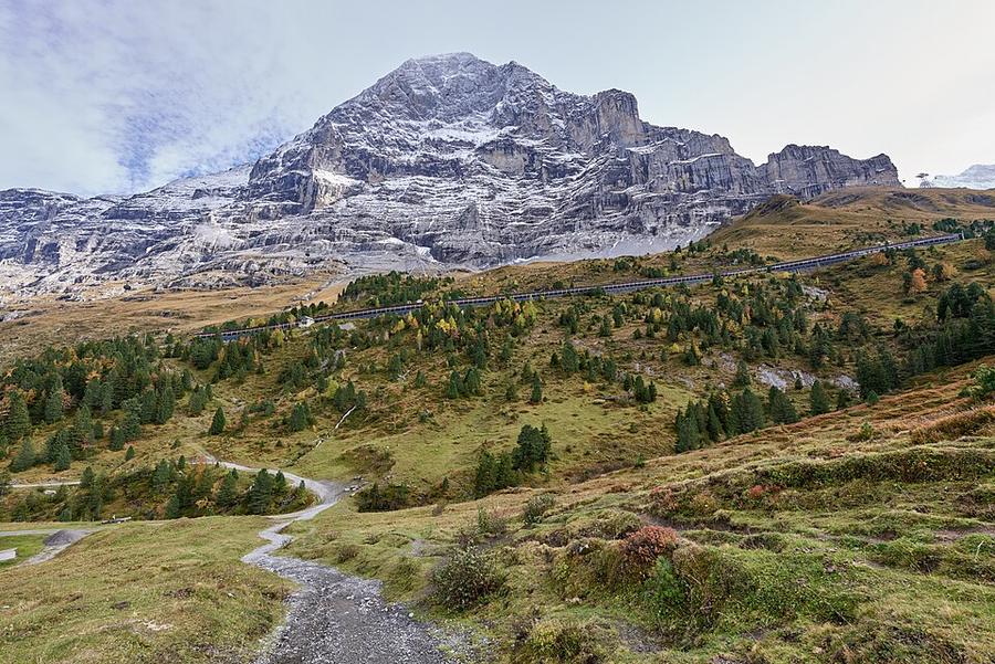 Eiger-Nordwand seen from Wärgistal