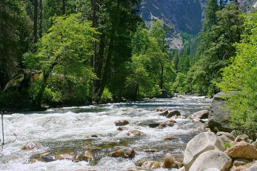 Happy Isles Bridge - Yosemite National Park, California, USA