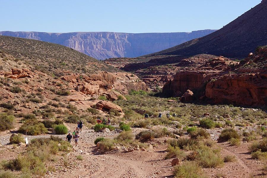 Intrepid Hikers on the Trail - panoramio