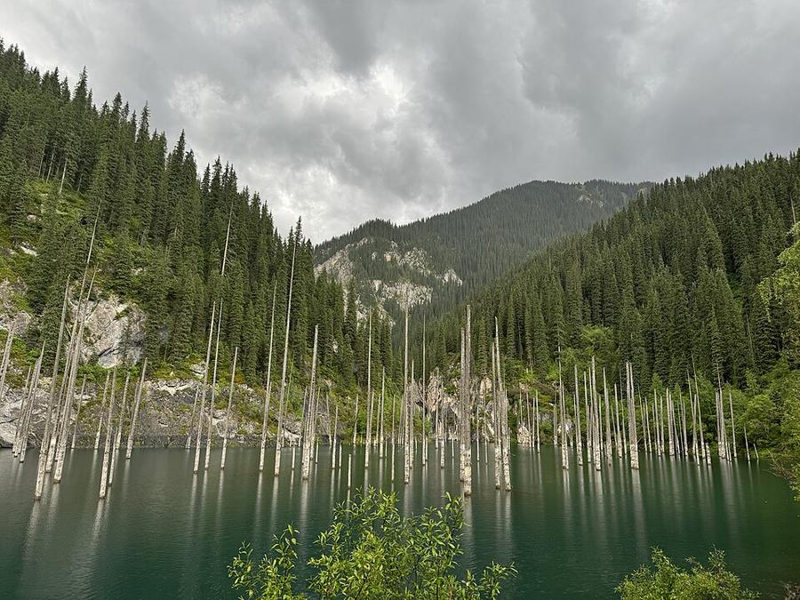 View near Kaindy Lake