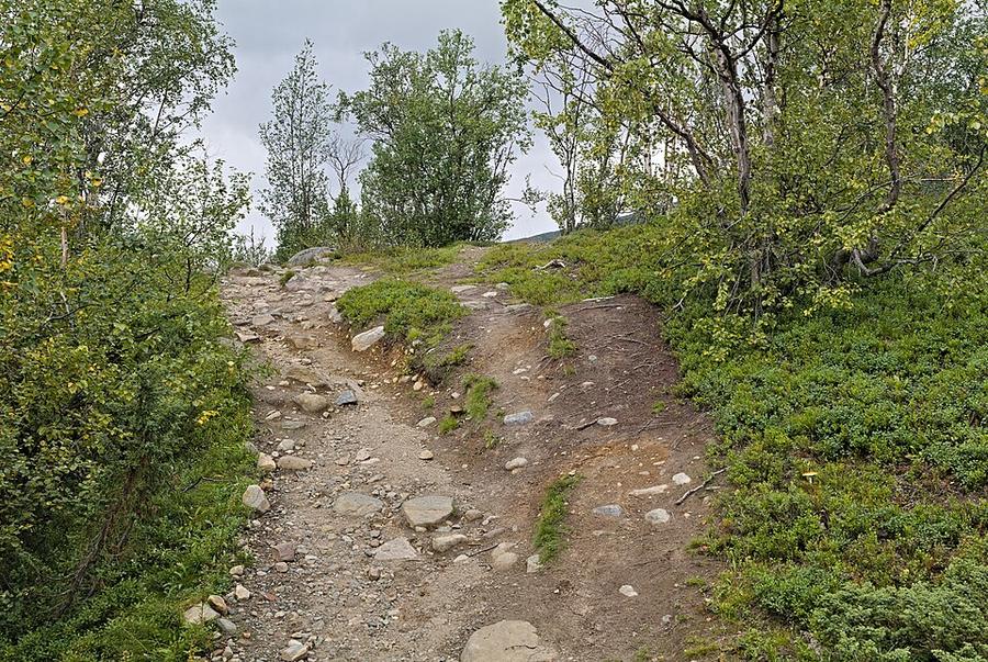 Dag Hammarskjöldsleden in Ladtjovagge