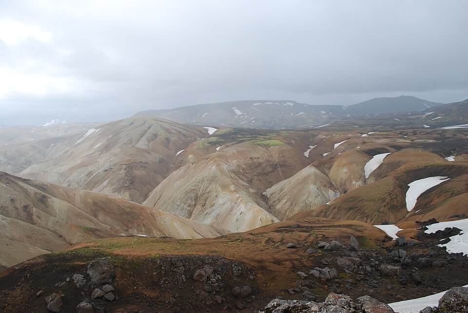Rainbow Mountains in Landmannalaugar region