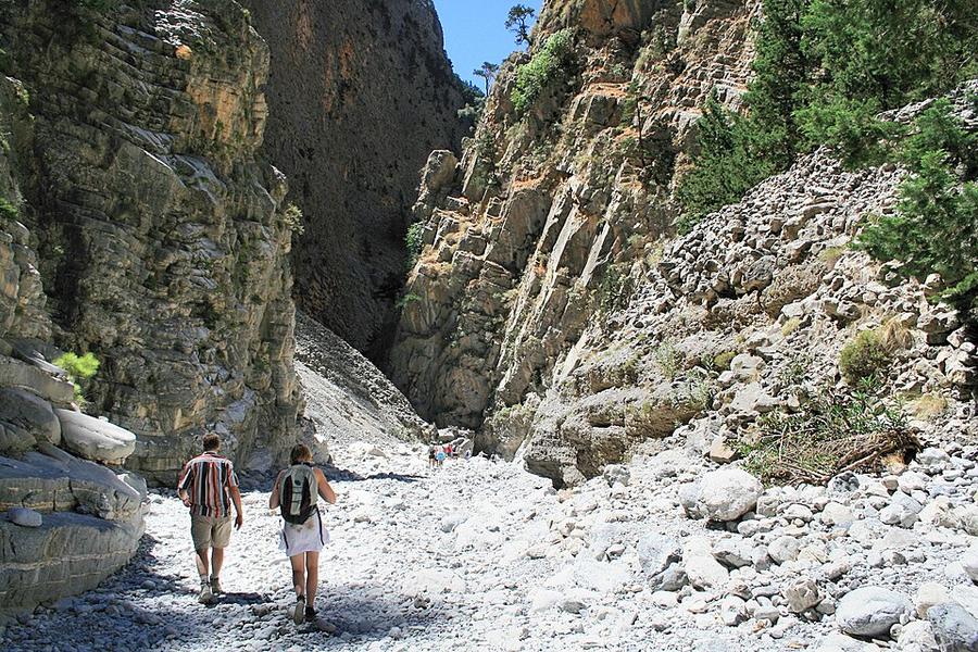View near Samaria Gorge