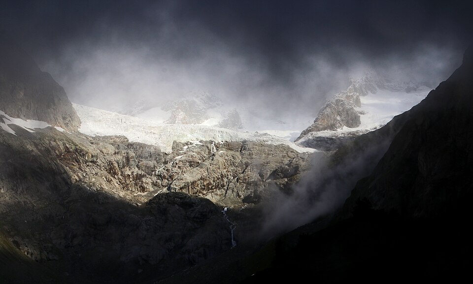 View near Grand Col Ferret
