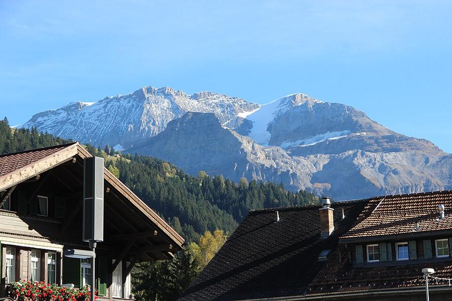 Wildstrubel seen from Lenk