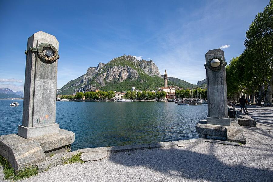 Lecco lakefront, May